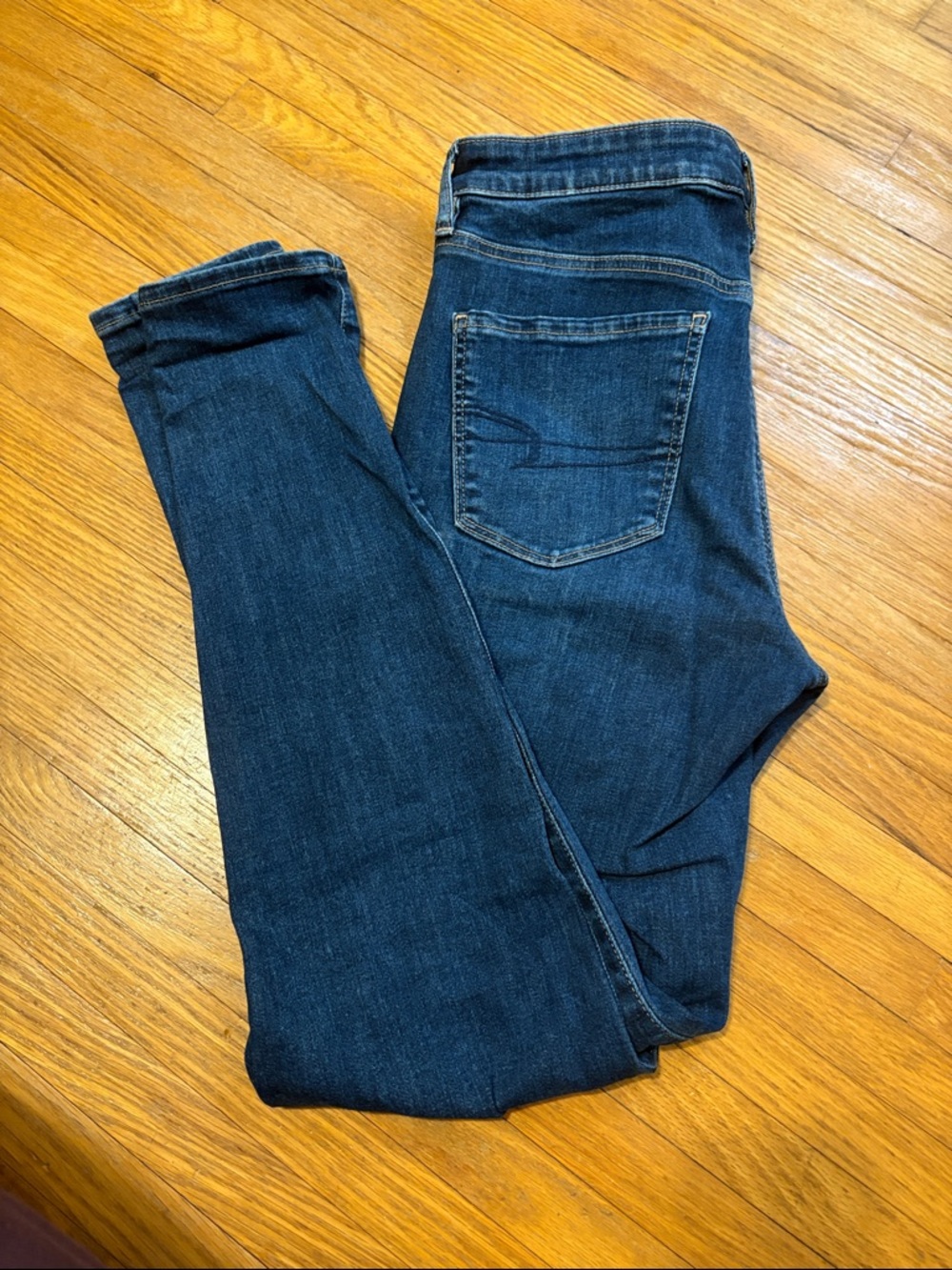 American Eagle Outfitters Dark Blue Skinny Jeans
